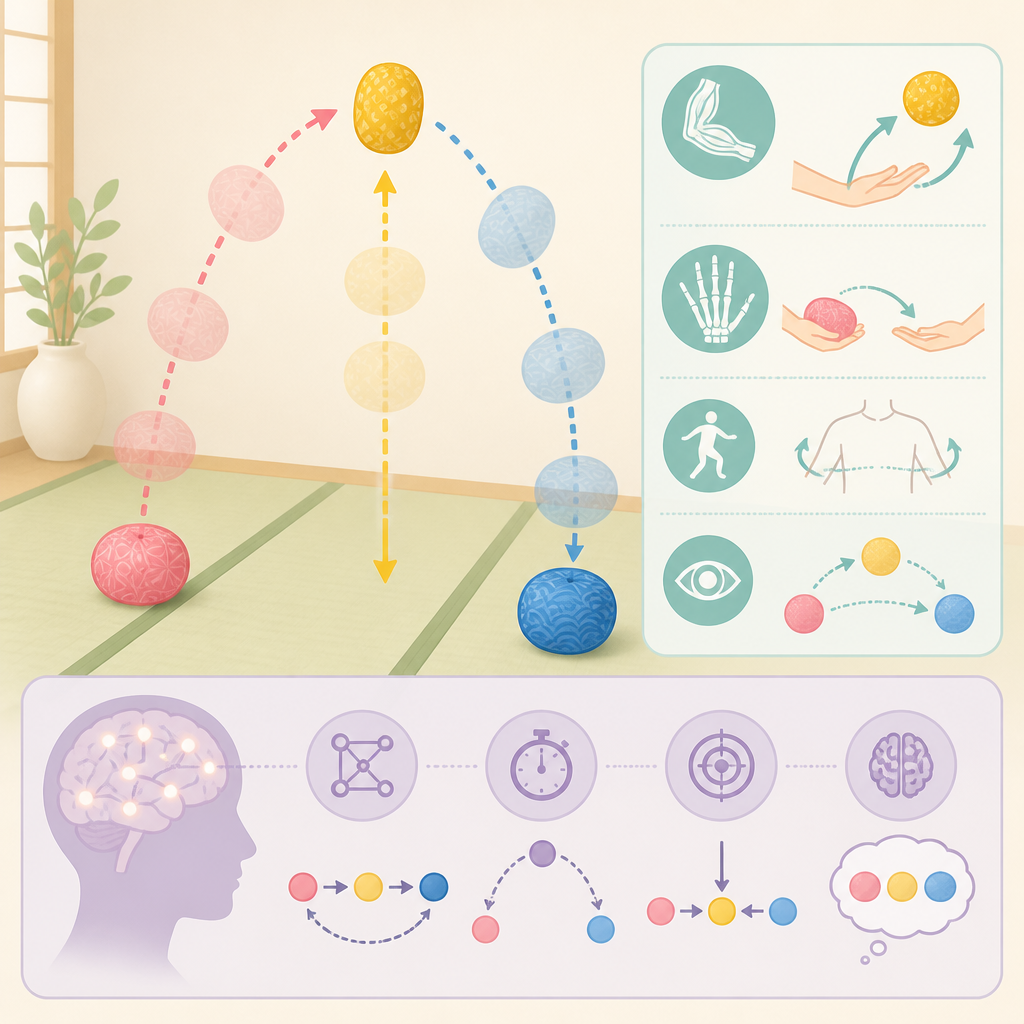 お手玉レクリエーションの仕組み