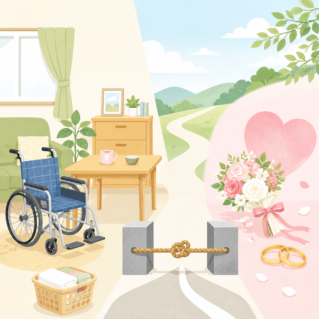 親の介護で結婚できないという状況とは