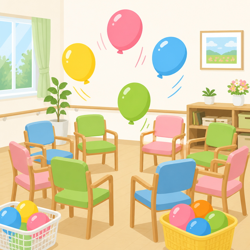 風船レクリエーションの仕組みと要素