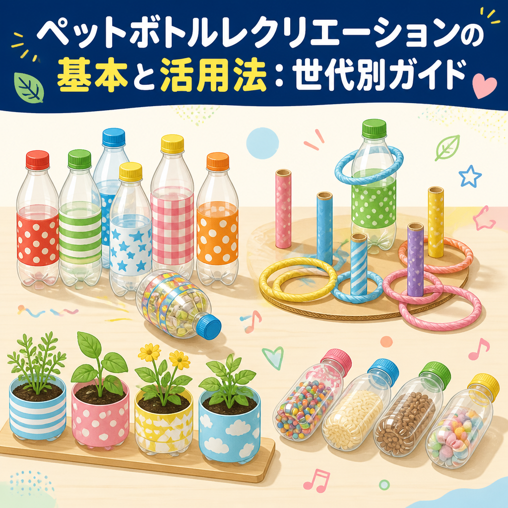 ペットボトルレクリエーションの基本と活用法：世代別ガイド