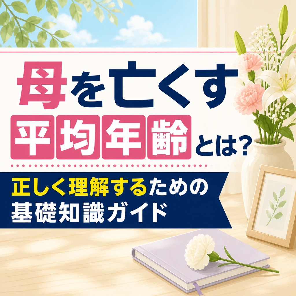 母を亡くす平均年齢とは？正しく理解するための基礎知識ガイド