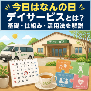 今日はなんの日 デイサービスとは？基礎・仕組み・活用法を解説